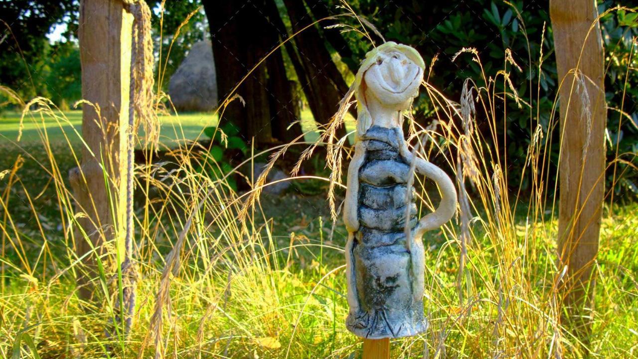 Janischs Fewo Im Spreewald, Terrasse, Grosser Garten Und Blick Inklusive Unterspreewald Bagian luar foto