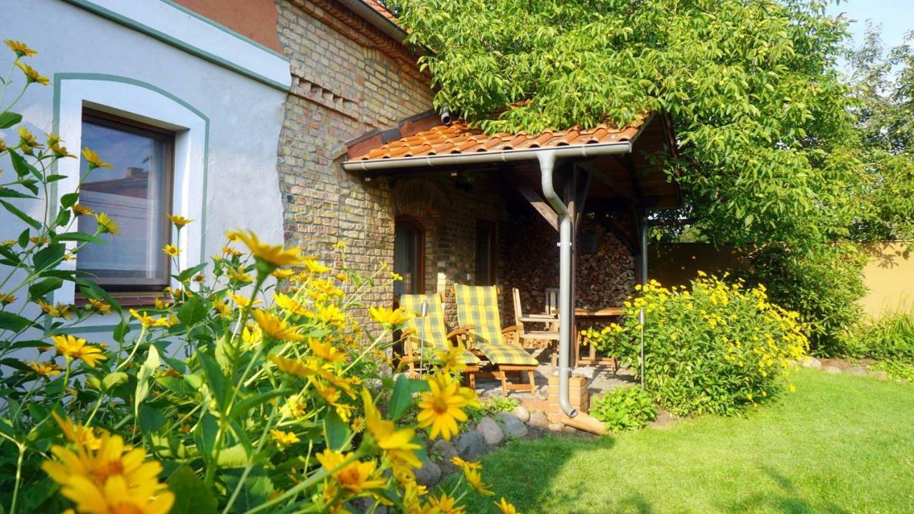 Janischs Fewo Im Spreewald, Terrasse, Grosser Garten Und Blick Inklusive Unterspreewald Bagian luar foto